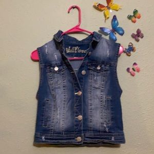 #18. Wallflower jean vest